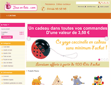 Tablet Screenshot of jeuxenbois.com